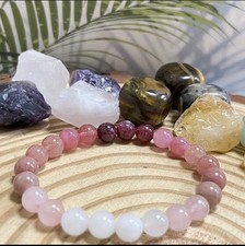 Perlenarmband Naturstein