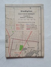 Stadtplan Das neue Berlin Ausgabe A Maßstab 1:30.000