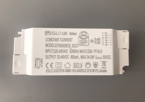 Eglo ef050026cb 00zo led - eglo,