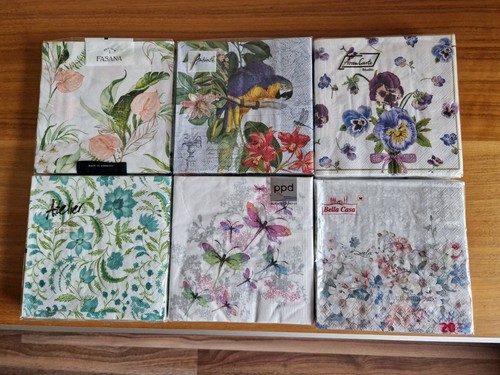 Papier servietten teiliges - servietten, 6-teiliges
