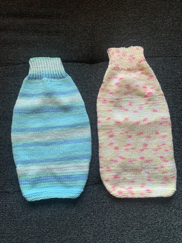 Handgestrickte hundepullover - 2,