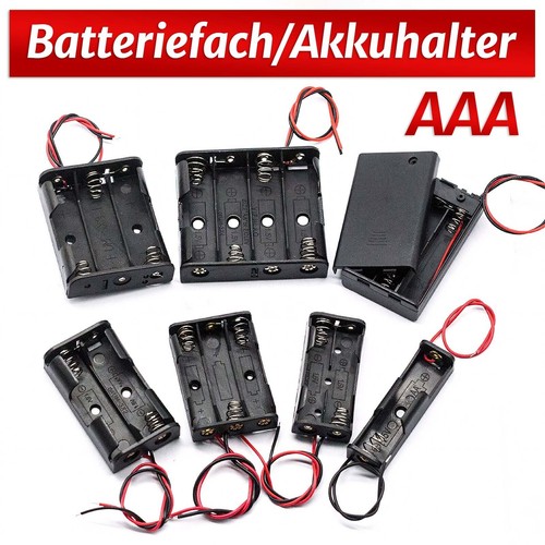 Batterie akkuhalter aaa 1x - aaa,