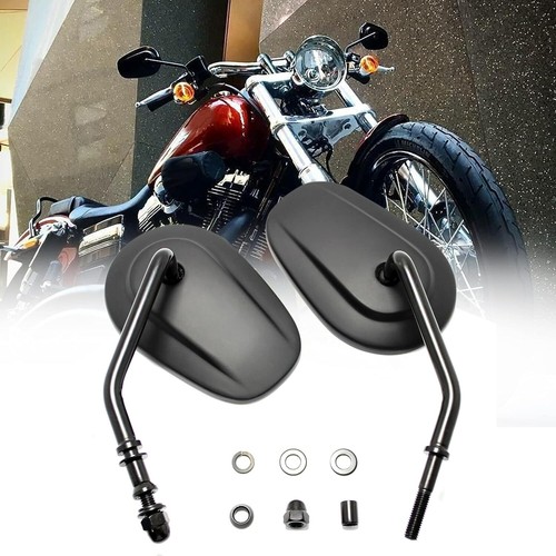 Schwarz motorrad rückspiegel - schwarz,