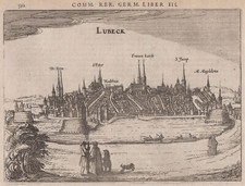 Lübeck Gesamtansicht Original