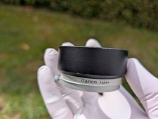 Canon T 50 2 Original Metall Sonnenblende Gegenlichtblende FL 50mm, 100mm, 135mm