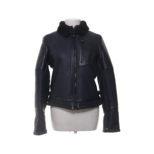 Star raw shearling jacke - shearling,