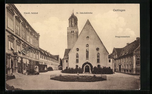 Oettingen jakobskirche - st.,