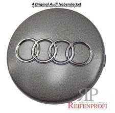 Original Audi Radzierkappen Audi Nabendeckel Nabenkappen 4B0601170 4 Stück NEU