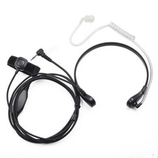 Throat Mic Air Tube Earpiece