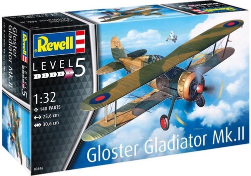 Revell gloster gladiator - revell,