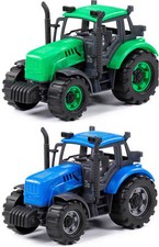 Traktor Kinder Spielzeug Progress Trecker Schlepper Schwungrad Fahrzeug +3J