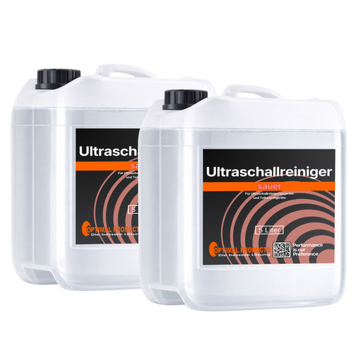Ultraschallreiniger sauer für