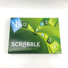 Scrabble Original | Mattel Brettspiel Klassiker | Kreuzworträtsel Spiel komplett