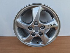 1x Alufelge 15 Zoll 6.0" 5x114.3 50ET Silber Hyundai Ix20 Venga Rim Wheel