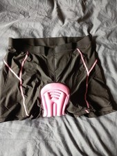 Schwarz Pinke Fahrrad Unterhose. Gr. XXL. Von Sport Gear. Nagelneu