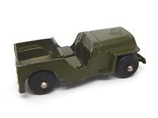 Tootsie Toy US Army CJ3 Jeep Modellauto Matchbox Size (MATCHBOX SIZE)