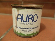 Bio AURO Naturdispersions-Abtönfarbe Umbra - Braun  Nr. 337 Inhalt 0,5 Liter