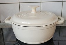 Ernesto Gusseisen emailliert Schmortopf ca. 23cm/10cm