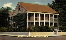 Ak Key West Florida USA, Bahama House, Landmark, Historisches... - 4863730