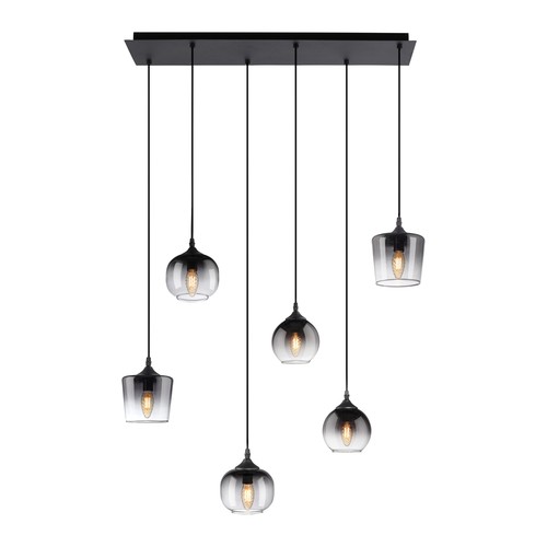 Led pendelleuchte schwarz - led,