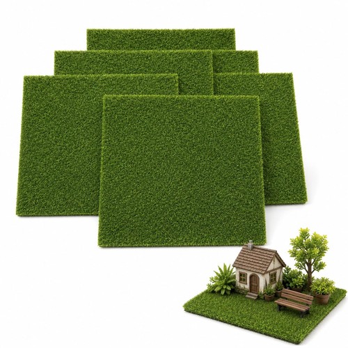 Miniatur deko grasmatte - grasmatte, 6