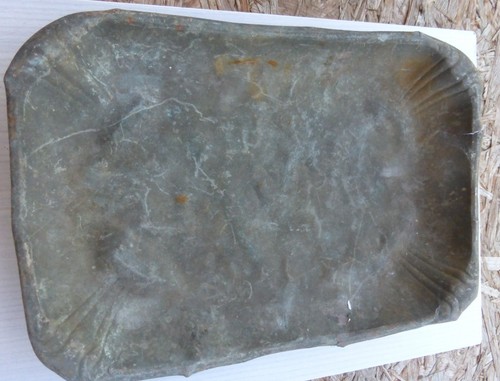 Alte messing schale rund - alte, |