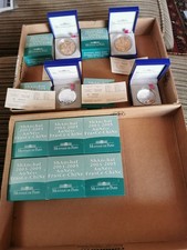 10 x France  PP-1/4 Euro 2005, CHINA-Fr. Kulturjahr, Shanghai.222gr.900er Ag.OVP