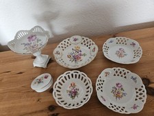 DDR Durchbruchschalen Konvolut Schale Dose Dekoration Sammler Trödel Blumendekor