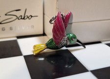Thomas Sabo🦜Kolibri🐦Groß 🦤4cm 🐓CZ 🦚Vogel🦆Tier🦉Charm Anhänger 