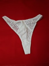 Carnival STRING passend zum Bustier Corsage BH Poirier weiß Grösse M 