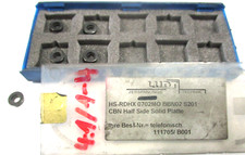 5 LUDT CBN Wendeplatten HS-RDHX 0702MO BBN02 S201 Neu D1456