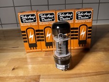 4 x Tube Amp Doctor 5881WXT Matched Set - Endstufen-Röhre für Gitarrenverstärker