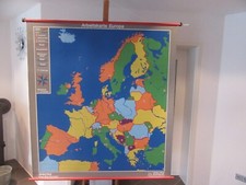 alte Arbeitskarte Europa