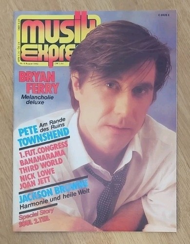 Musik express 1982 - express, bryan