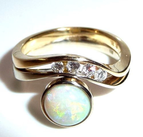 Ring 750 585 gelbgold - 750/585,