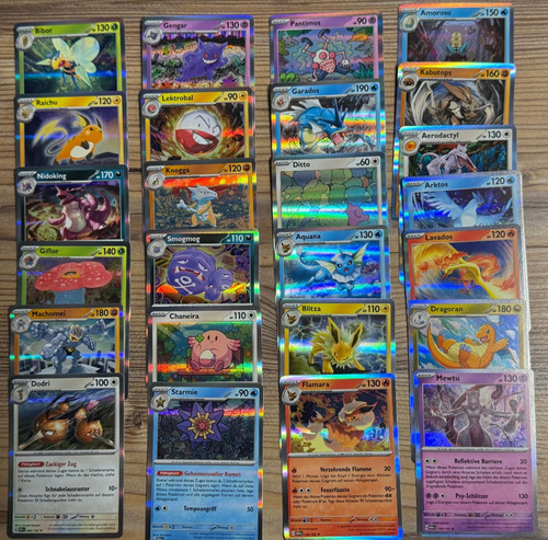 Pokemon 151 holo karten - 151,