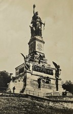 AK National Denkmal Niederwald Stempel 1930er