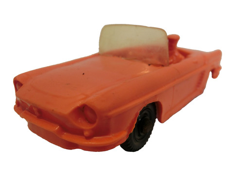 Vintage tomte gummi auto - vintage,