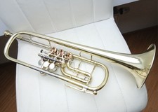 Deutsche b-Trompete mit Trigger 