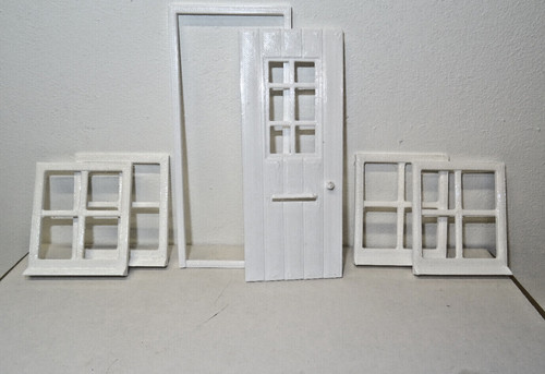 Modellbau haustür set - modellbau,