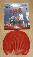 Materialspezialist Fakir Spezialbehandelt OX rot (glatt und verlängert) Noppe