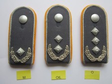Bundeswehr  Major, Oberstleutnant + Oberst je 1 Schulterklappe Rangabzeichen