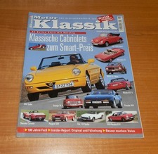 Motor Klassik 5/2003, Fiat 124 Spider, 100 Jahr Ford, Klassische Cabrios.