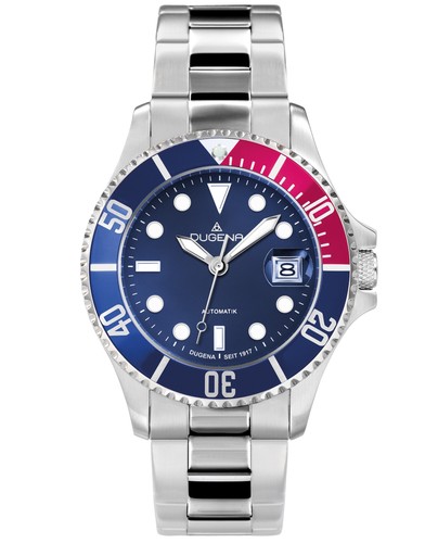 Dugena herren uhr diver blau - diver,