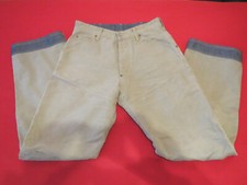 G-STAR Elwood Loose 3D W31/L34 Jeans Hose Raw 5621.41.55 * beige getragen