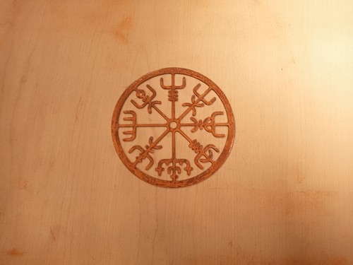 Vegvisir edelrost - vegvisir, in
