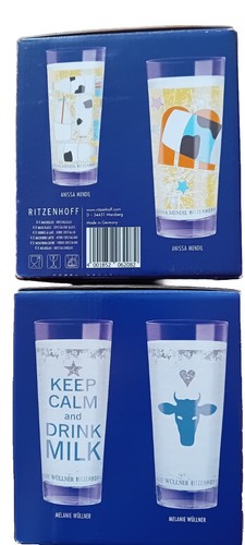 Ritzenhoff milch gläser - 4, milch-gläser