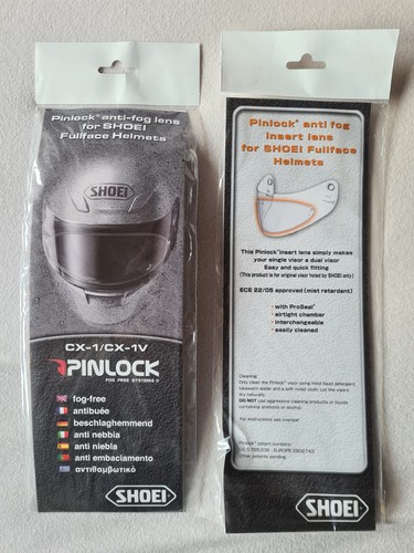 Shoei pinlock cx - /, cx-1v