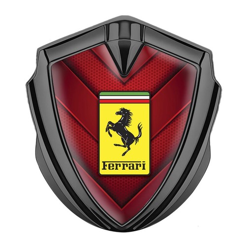 Ferrari metall schild - ferrari,