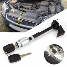 Motorhaubenschloss Schließzylinder + 2 Schlüsseln 1355231 für Ford Focus II MK2